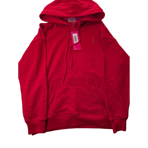 Terez NY Forever Hot Red Hoodie Pullover Sweatshirt with Logo XXS New‎ - Picture 3 of 15